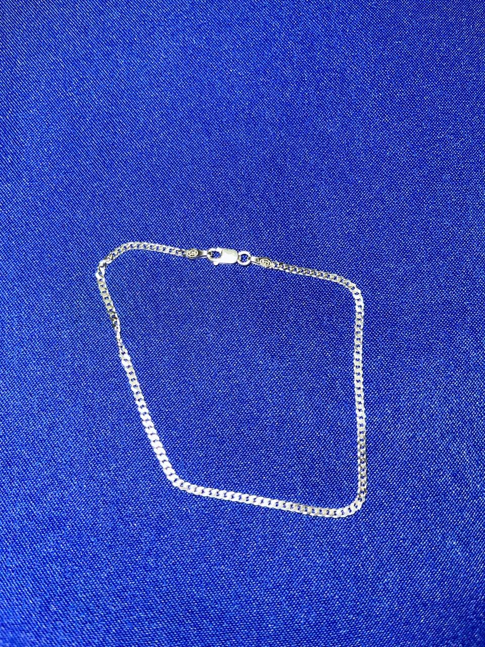 Conjunto corrente e pulseira em prata 925 - Foto 2