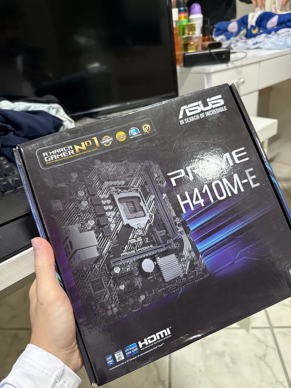Placa mãe com defeito 