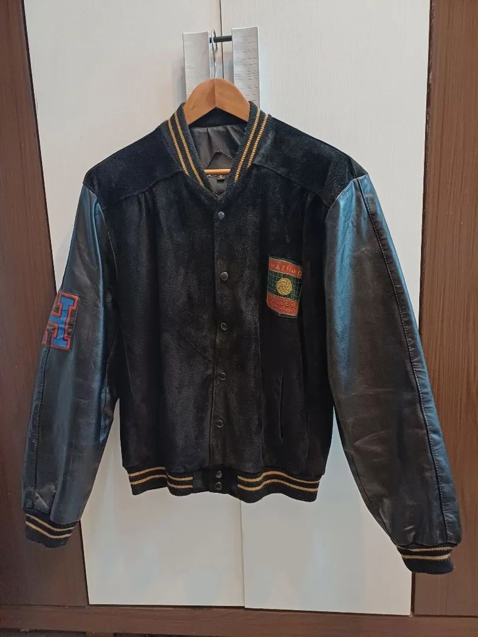 Jaqueta de Couro Legítimo bomber  - Foto 2