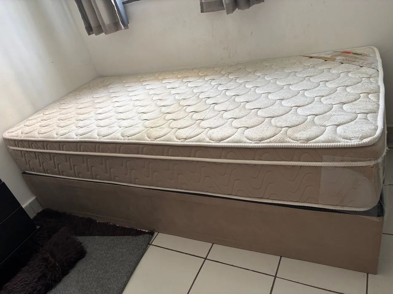VENDO CAMA BOX + COLCHÃO - Foto 2