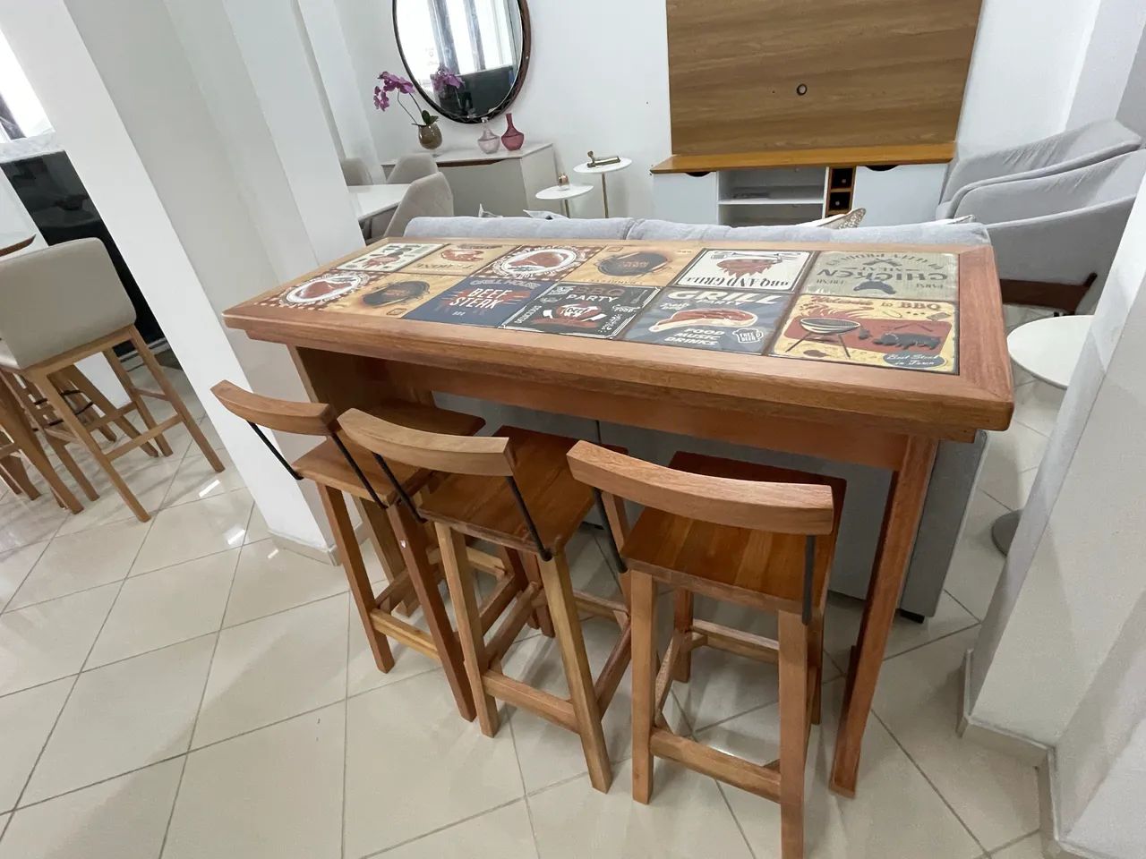 Bistrô com  banquetas - Foto 2