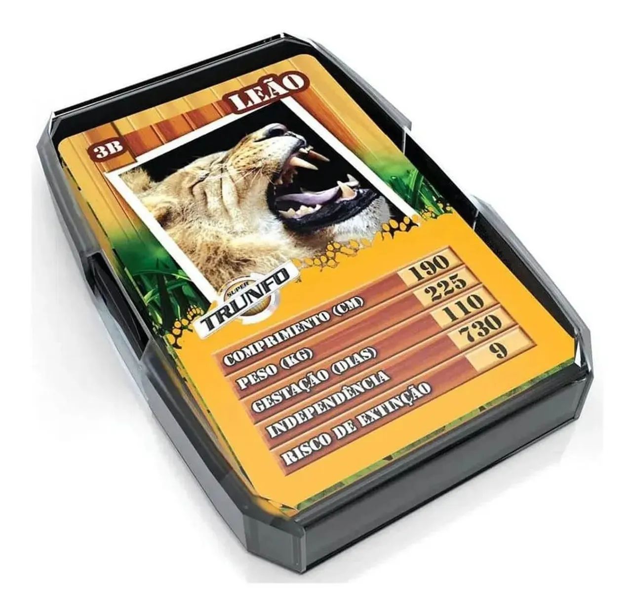 Jogo de Cartas Trunfo Animais Selvagens