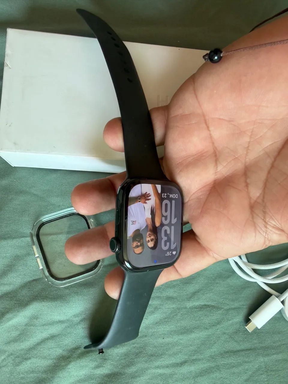 Apple Watch Séries 11 de 46mm troco - Foto 5