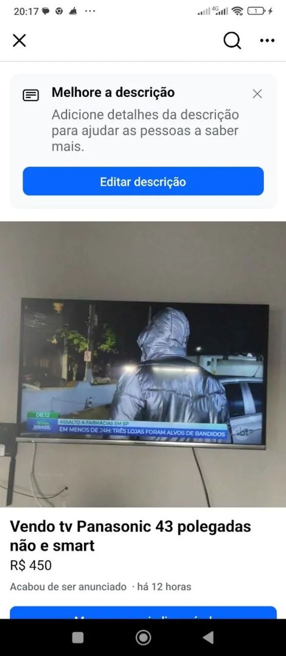 Vendo tv