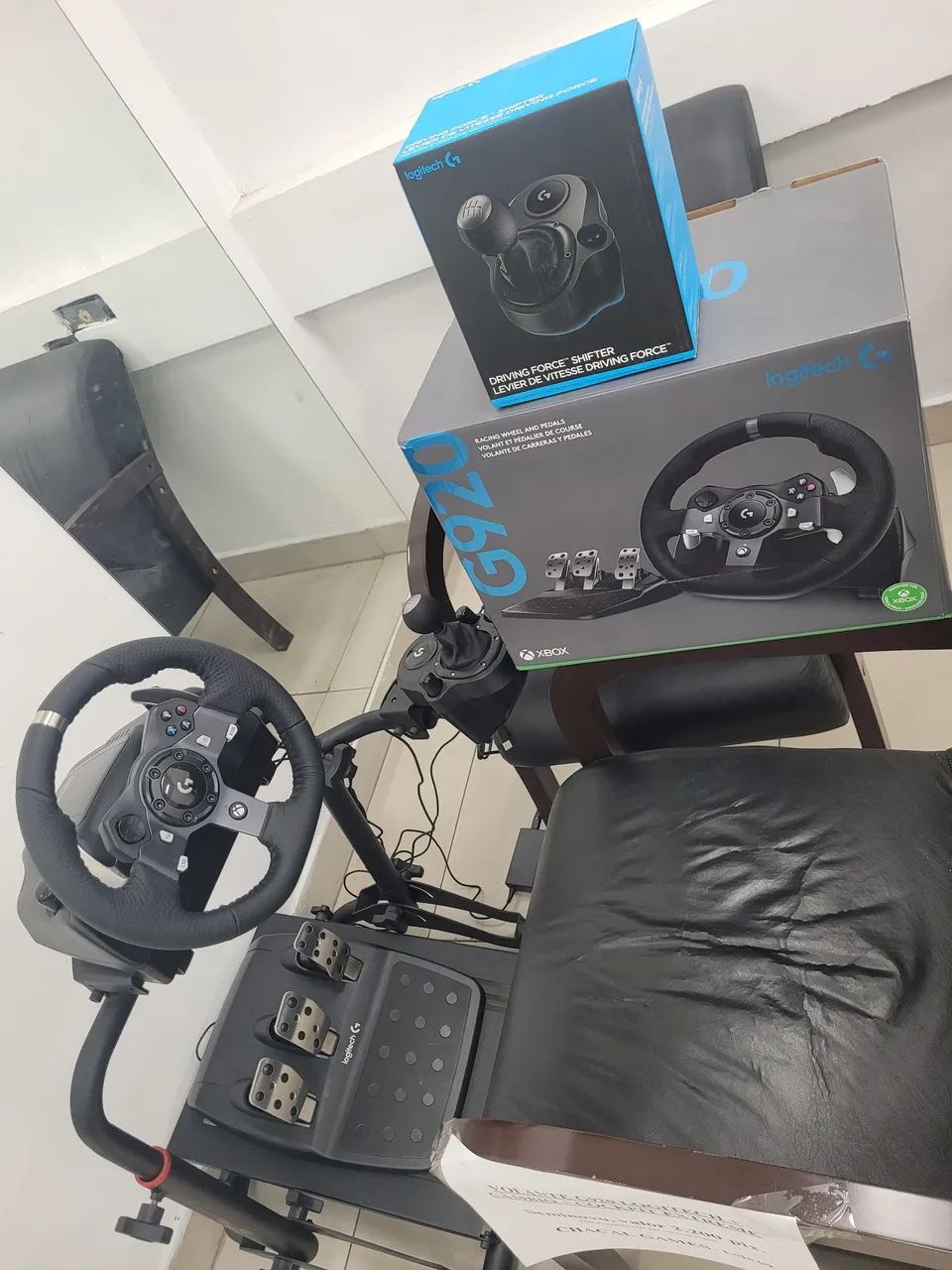 G920 Logitech + Câmbio + Cockpit Extreme  - Foto 3