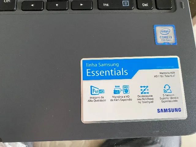 Notebook Samsung linha essentials 1tb 4gb ram Usado poucas vezes - Foto 2