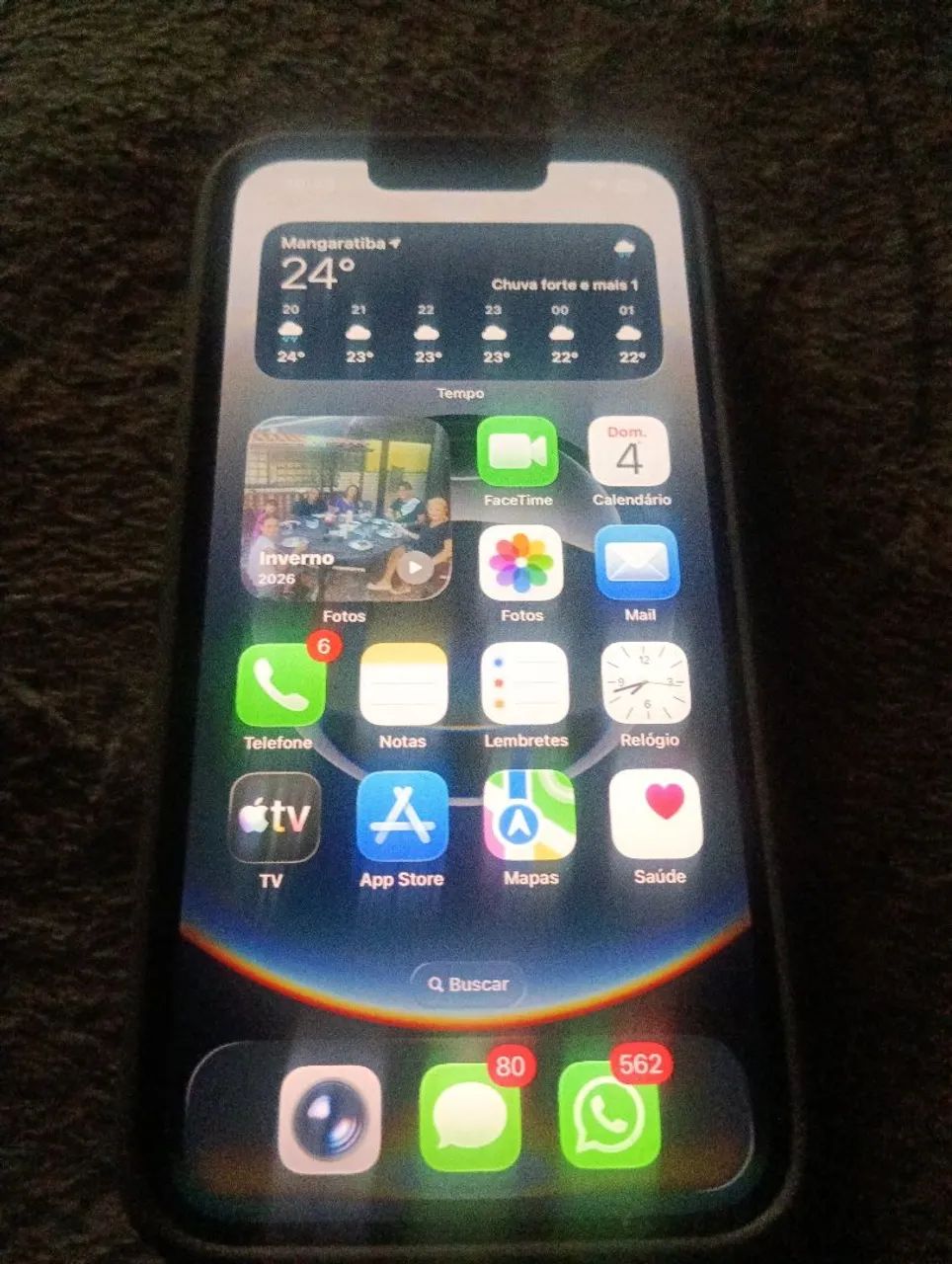iPhone 16e impecável bateria 93% e acessórios 