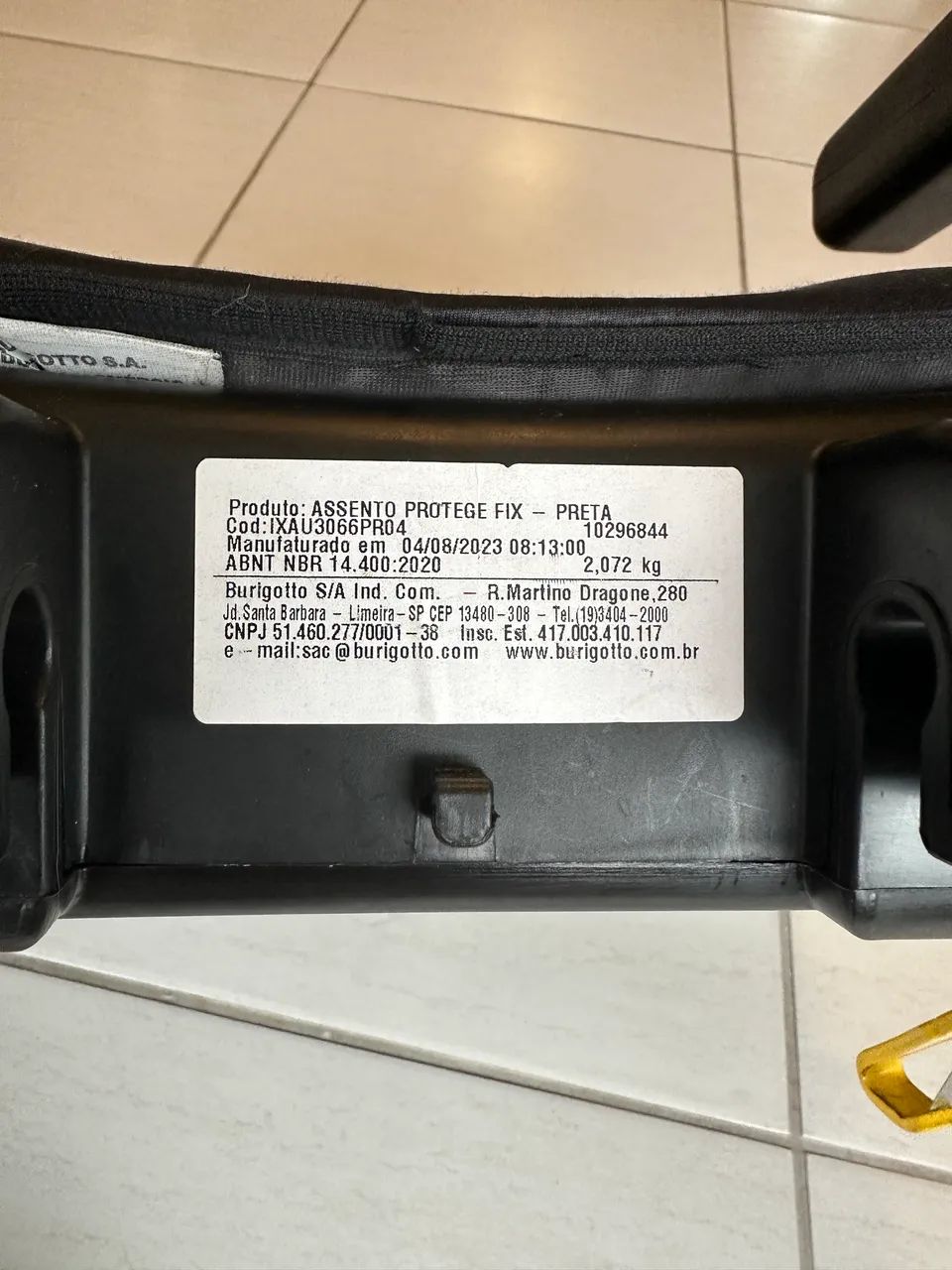 Assento protege fix - Burigotto - Foto 3
