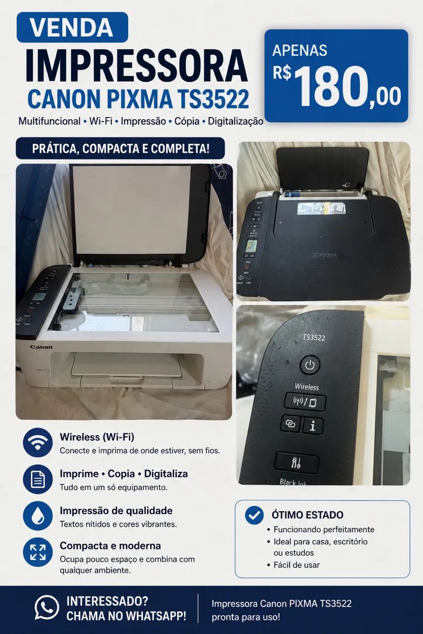 Impressora cânon