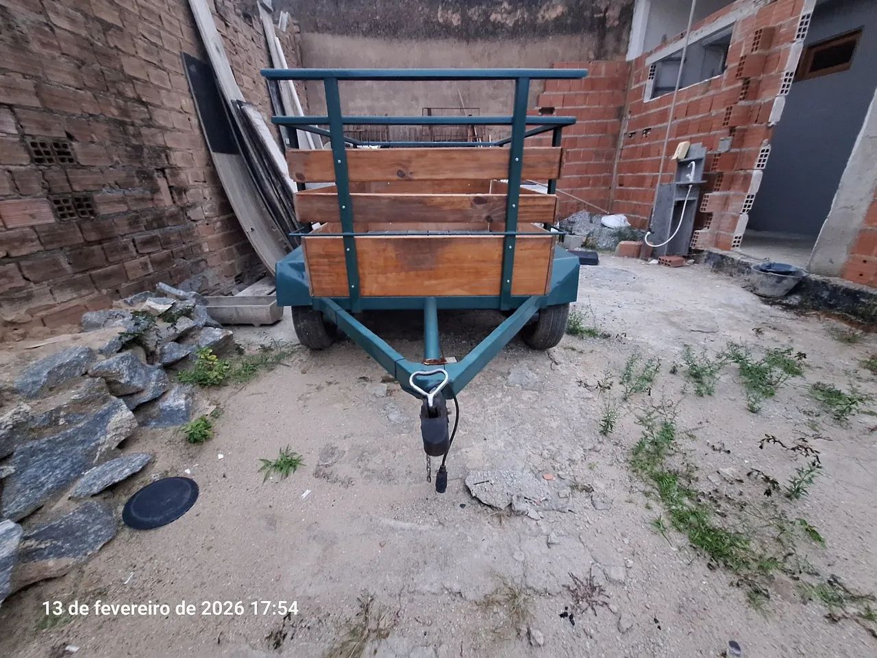 Carrinho reboque de dois eixos - Foto 3