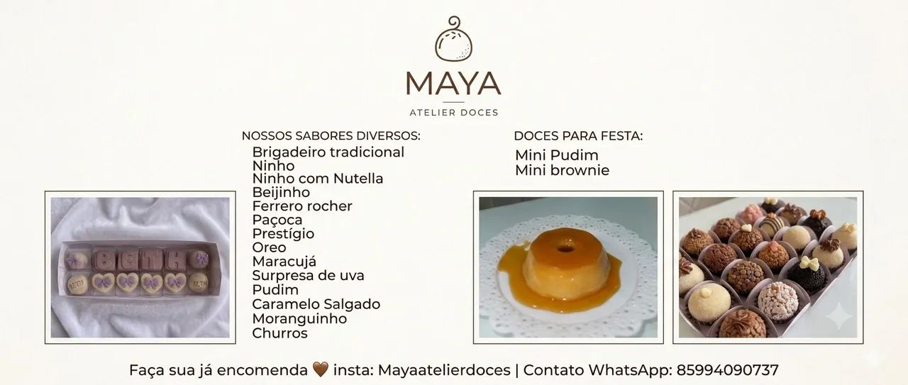 Doces e brigadeiros personalizados ?