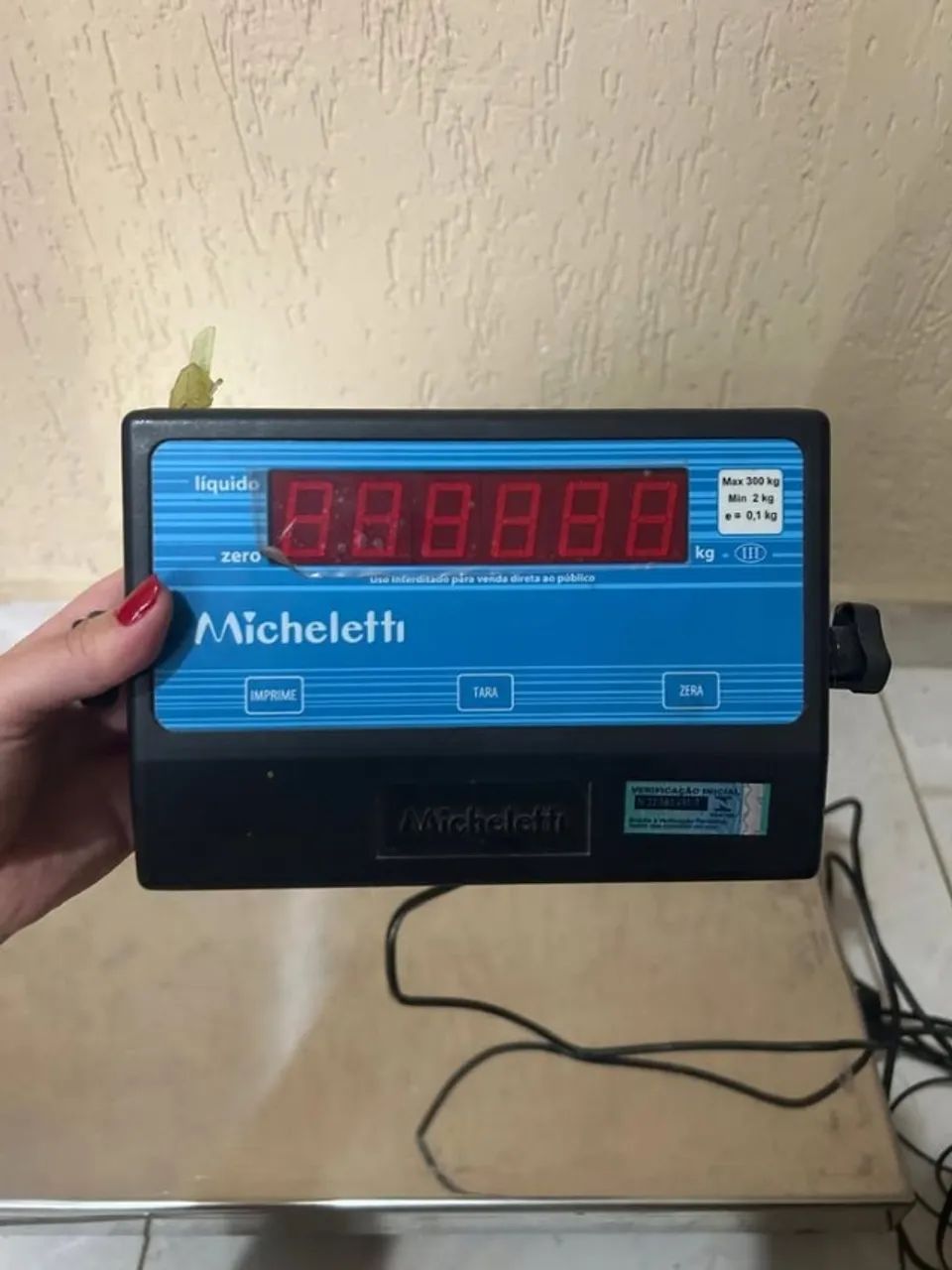 Balança Industrial Digital Micheletti 300 kg - Pouco Usada | Excelente Estado - Foto 2