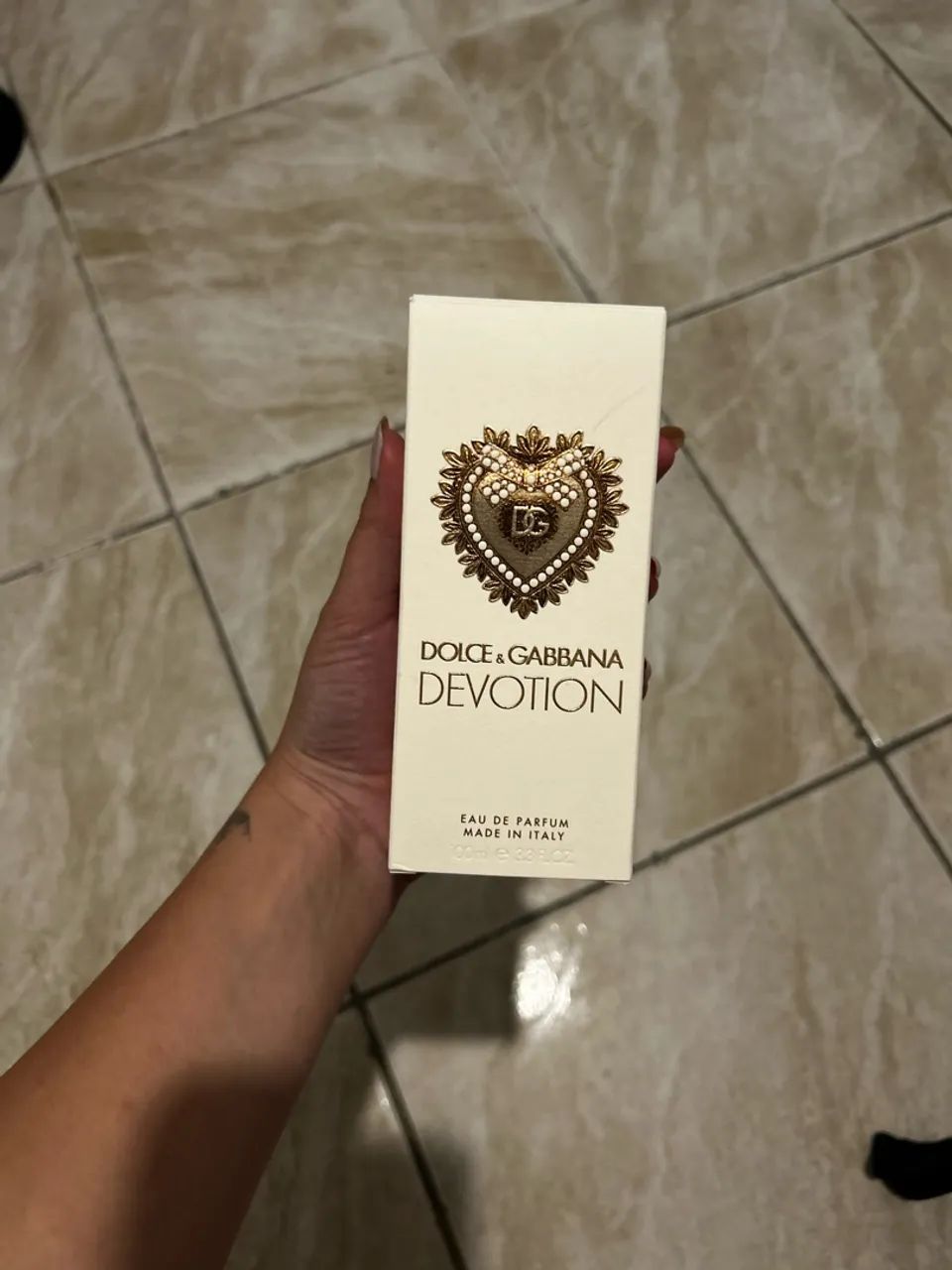 Perfume devotion dulce&gabbana vidro de 100mil usado  - Foto 5
