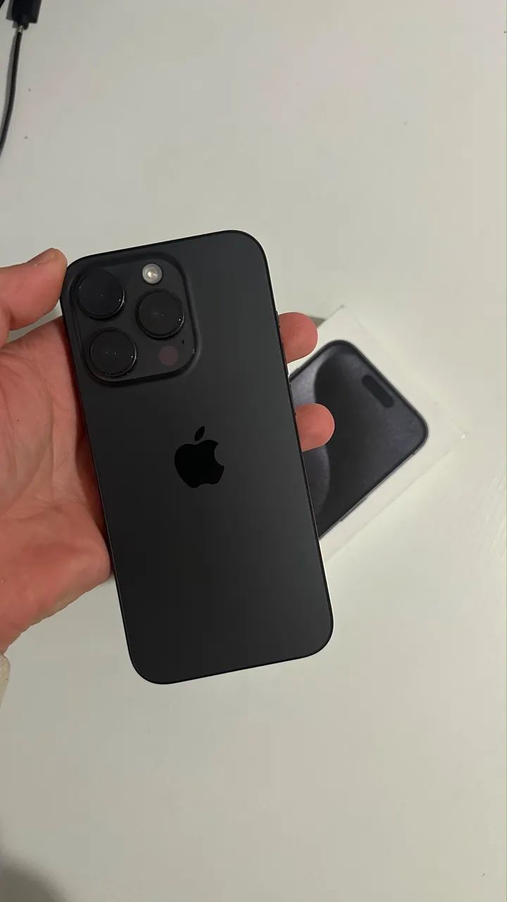 IPhone 15 Pro 128GB | Titânio Preto - Foto 3