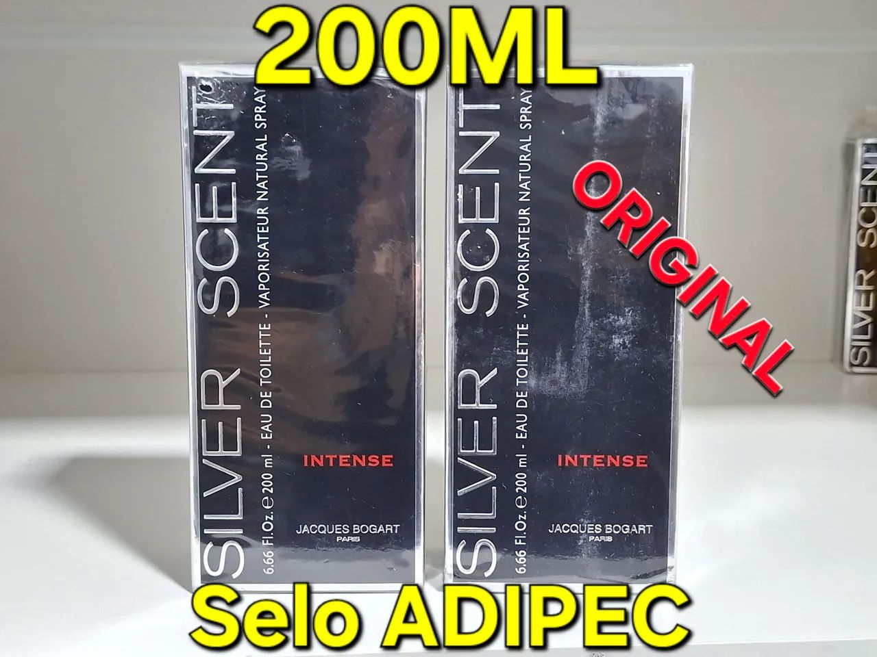 Perfume SILVER SCENT INTENSE 200ML (ORIGINAL) Selo ADIPEC