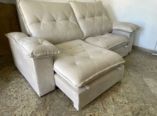 Sofá Retrátil e Reclinável Montavello 290 cm - Foto 2