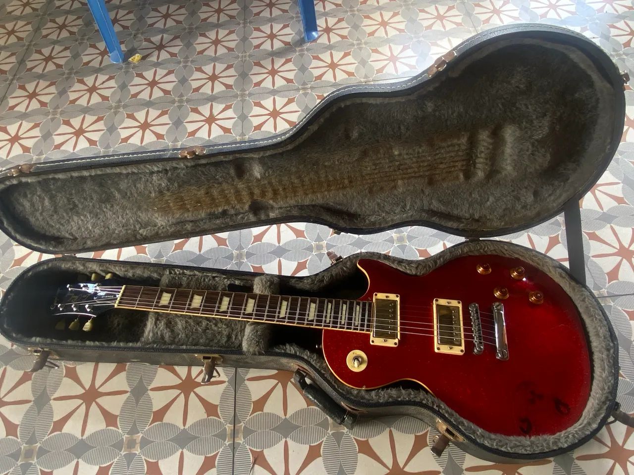 Guitarra Epiphone Cap. Gibson Bursbucker