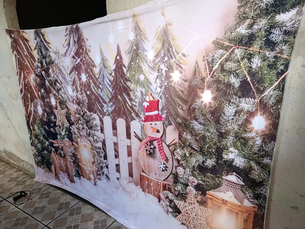 Fundo fotografico Natal 
