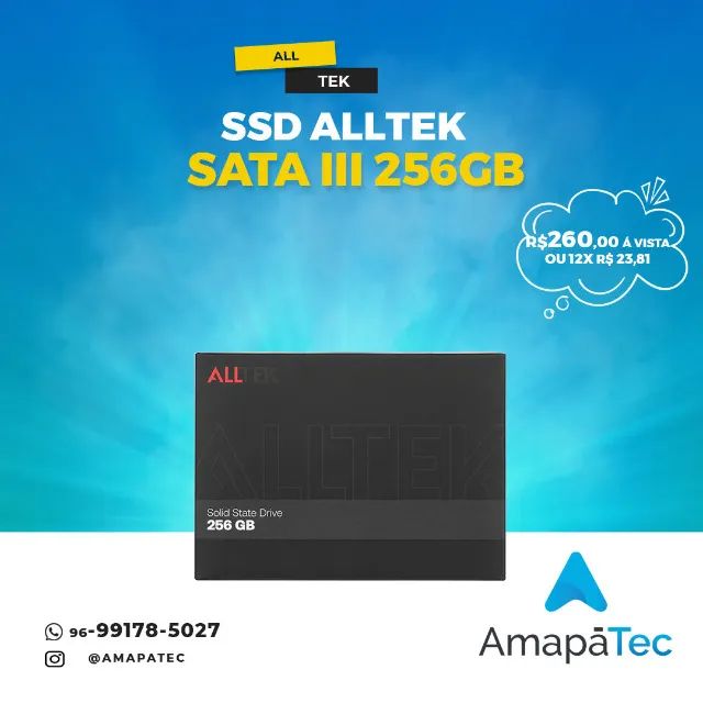 SSD Alltek 256GB Sata III
