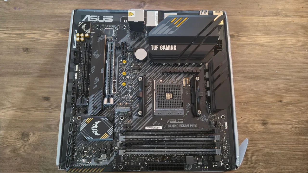 Placa Mãe Asus Tuff Gamer Am4 Mtx B550Plus - Foto 3