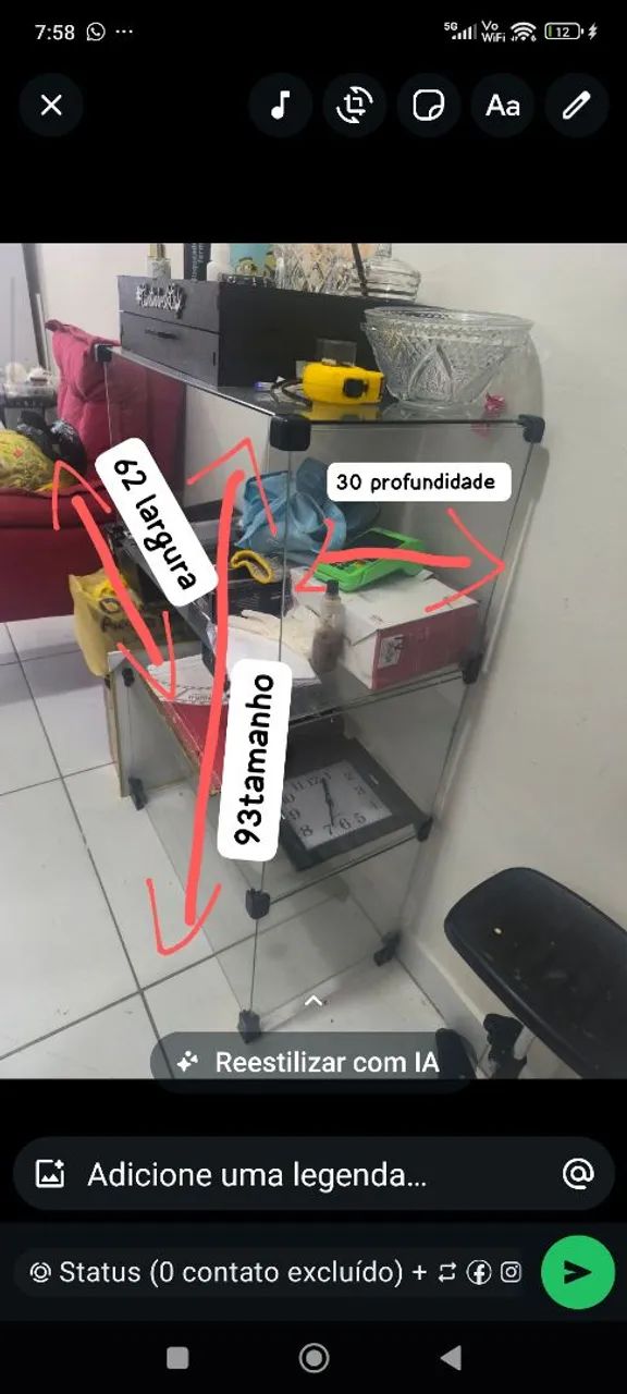 Move de vidro - Foto 3