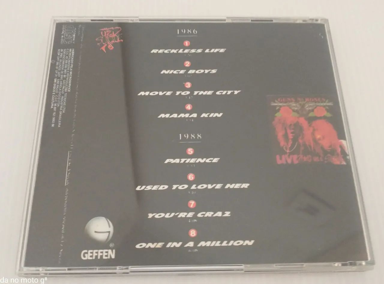 CD Guns N' Roses - Live Like a Suicide | CD Original Geffen/BMG - Foto 4