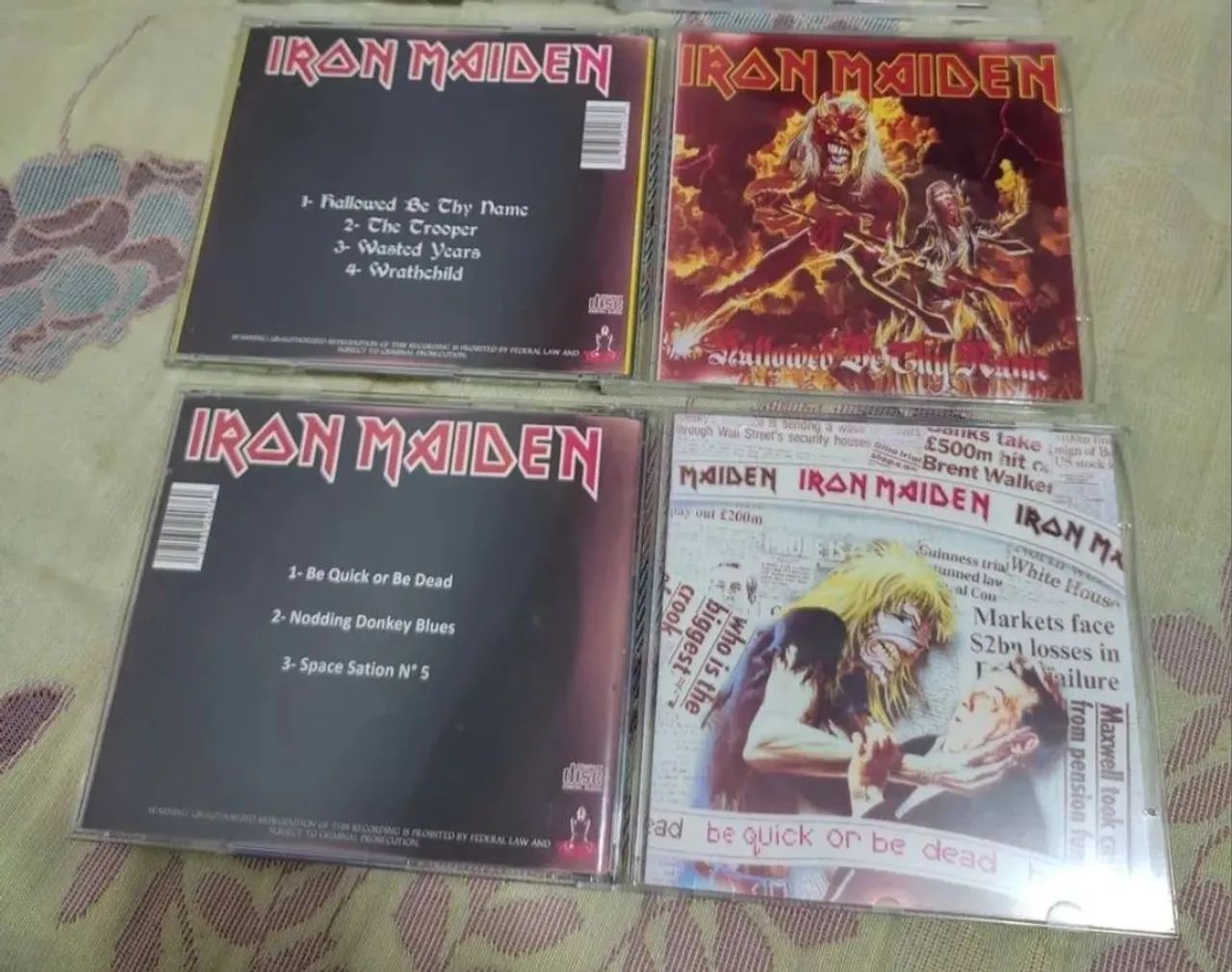 Iron Maiden - Cds Bootlegs ( Leia o anúncio ) - Foto 2