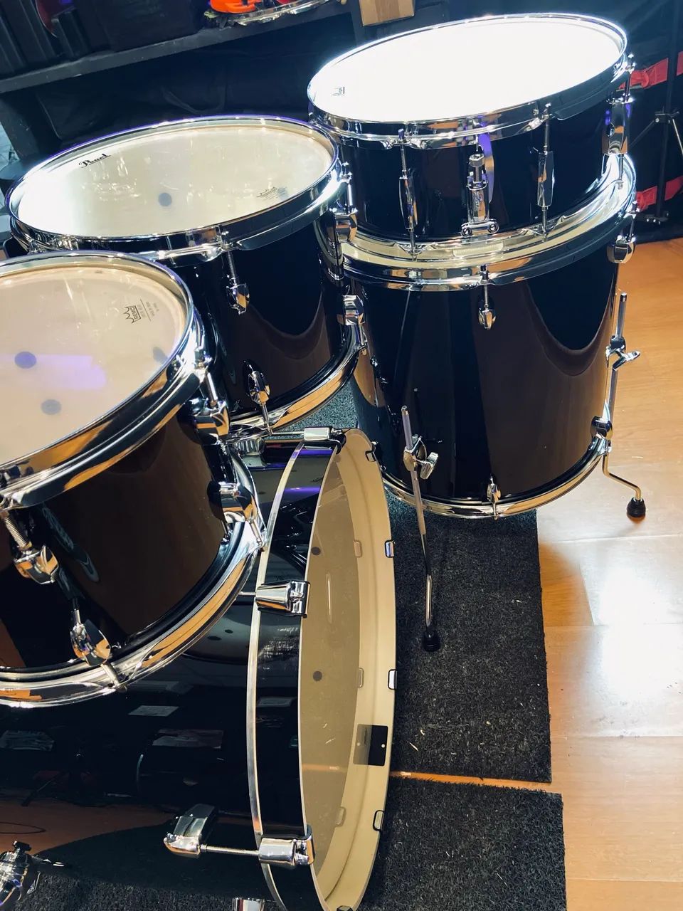 Pearl Export EXX - Jet Black **NOVA** (SHELL PACK) - Foto 2