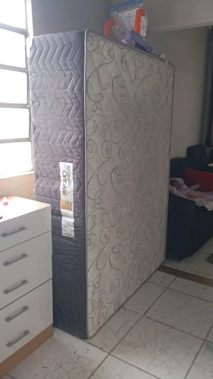 Caixa de box casal acoplado (SEM COLCHÃO)