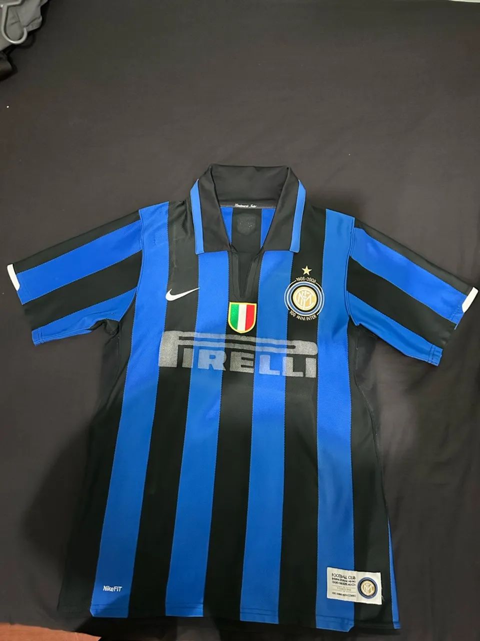 Camisa centenário Inter de Milão 2008