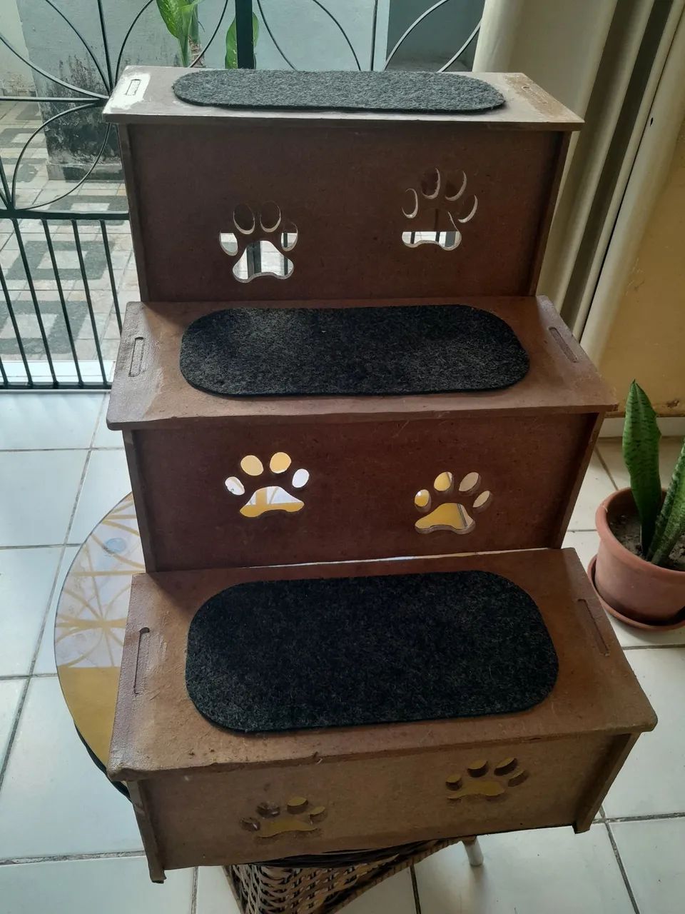 Escadinha para cachorro