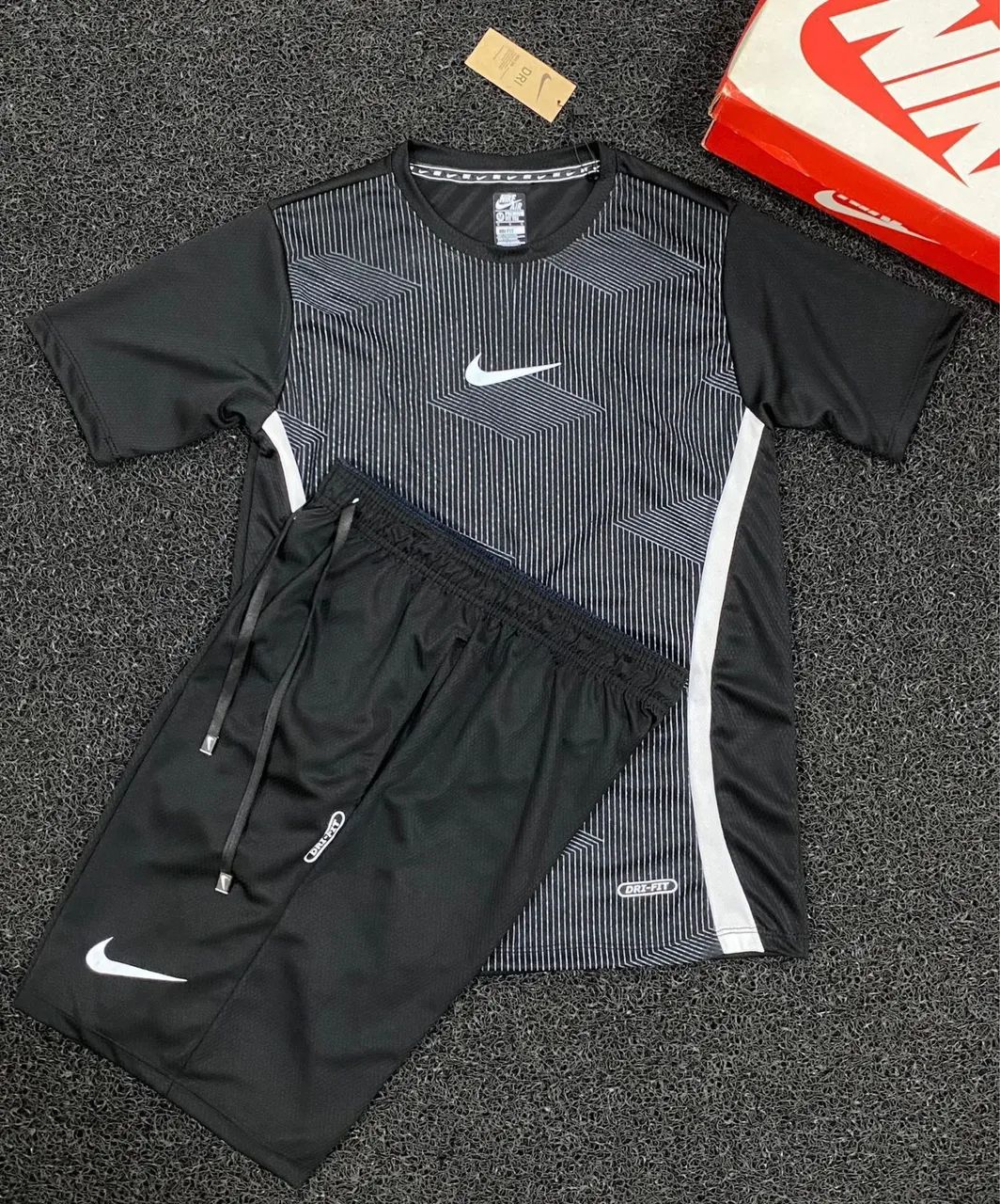 KIT NIKE PRETO ( M,G,GG )