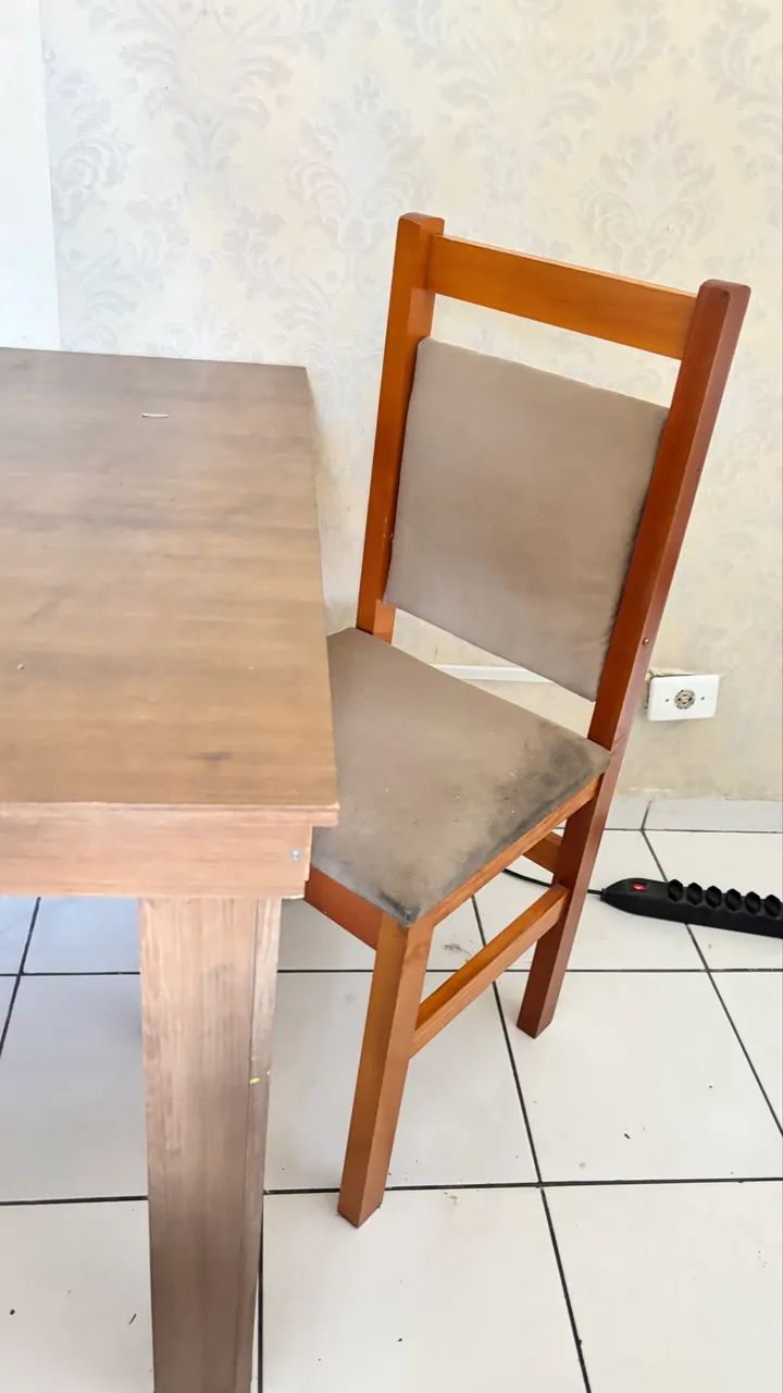 Mesa quadrada pequena de cozinha  - Foto 3