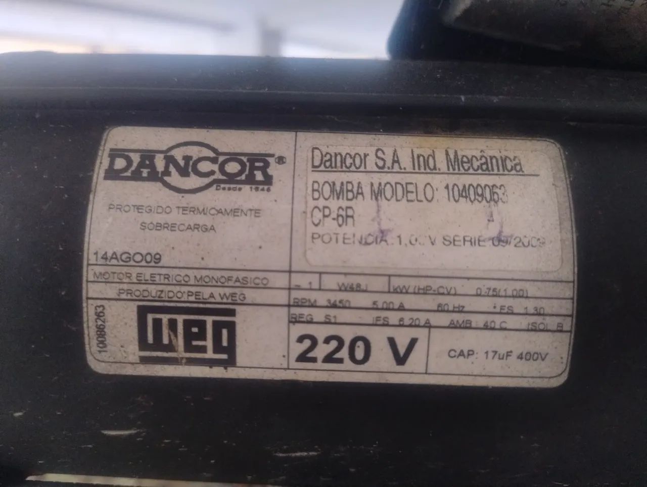 BOMBA D'ÁGUA 220V - Foto 4