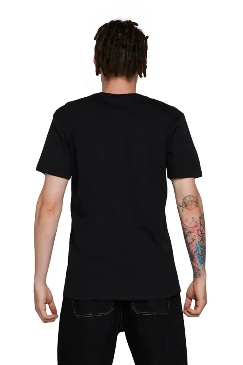 Camiseta DC Shoes M/C Star Pilot Preto - Foto 4
