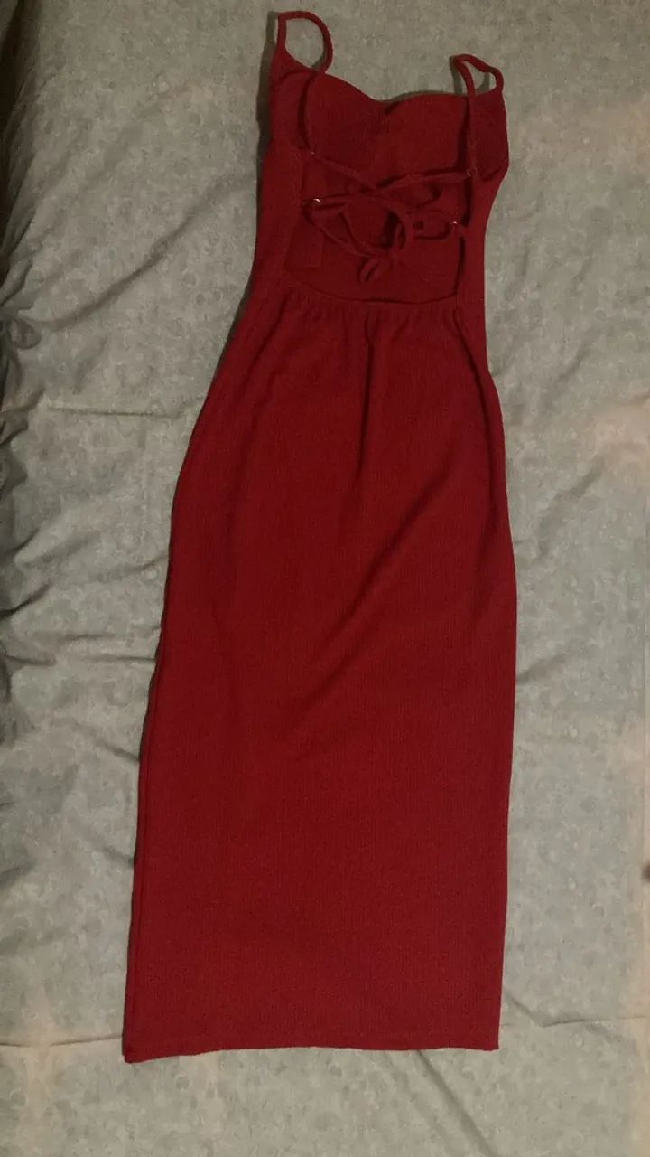 Vestido Vermelho Longo - Foto 2