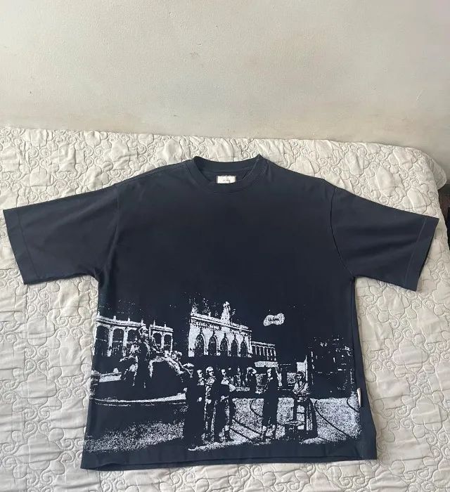 camiseta down jacquards
