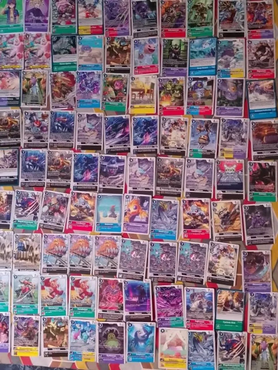 50 Cartas de Digimon Originais