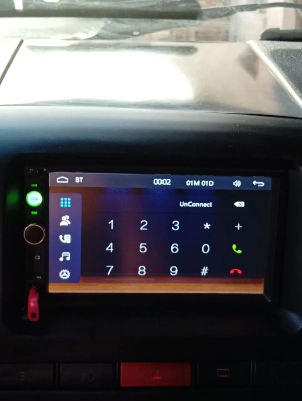 Vendo multimídia completa com carplay e Android auto, vai com a moldura  - Foto 3