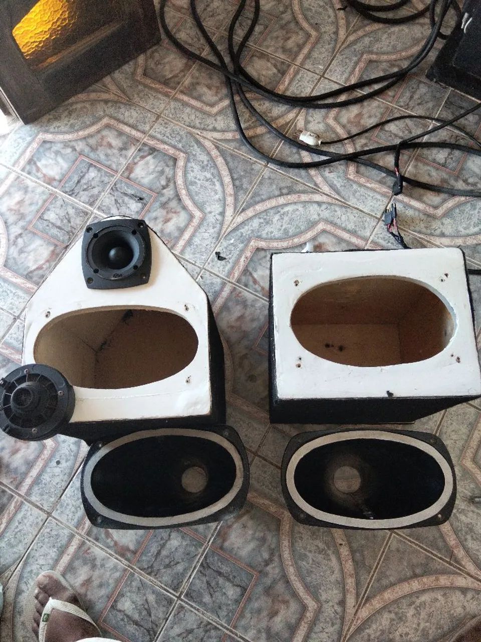 peças de som/caixotes/copo/corneta/tweeter.