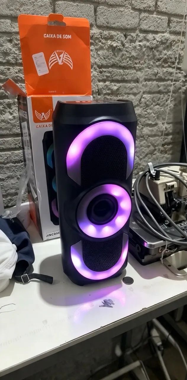 Caixa de Som RGB | Bluetooth
