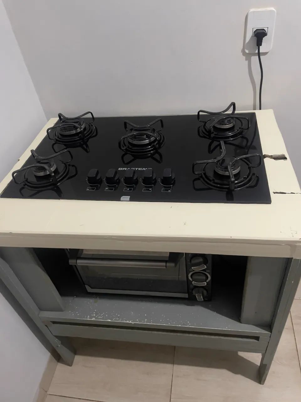 Base para cooktop 5 bocas  - Foto 4