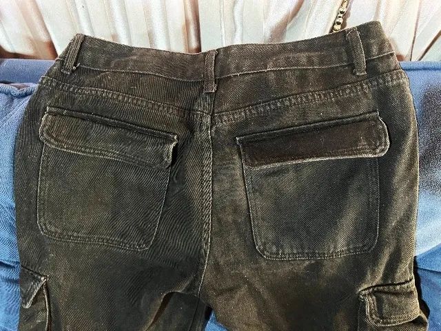  Calça de Excelente Qualidade / G / social / jeans / cargo - Foto 4
