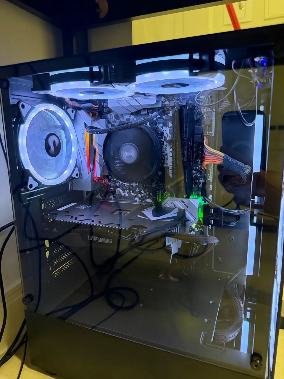 PC Gamer Ryzen 5 3600X + RTX 2060 + SSD 480GB + HDD 1TB + 16GB RAM