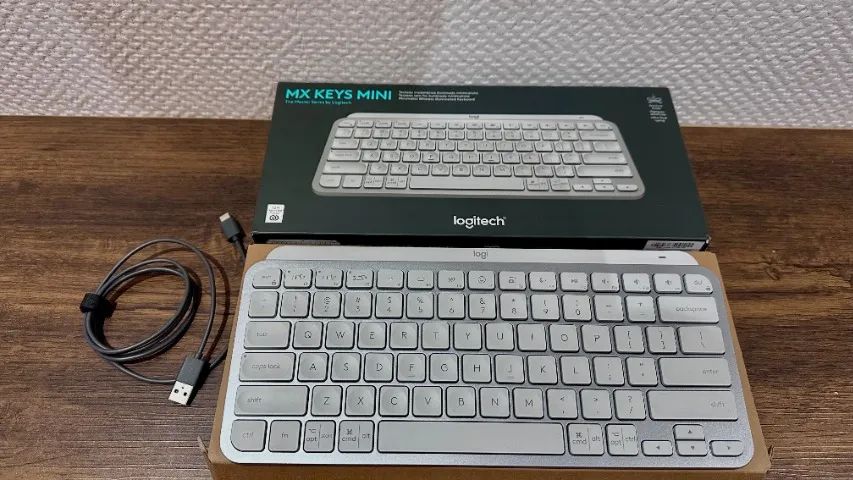 Teclado sem fio logitech MX Keys mini - Foto 3
