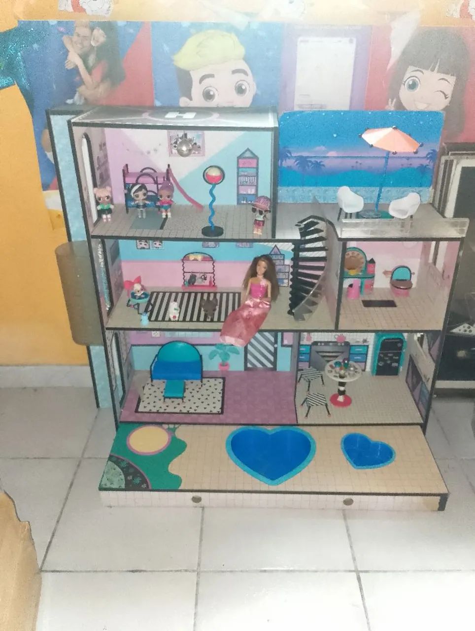 Casa de boneca lol