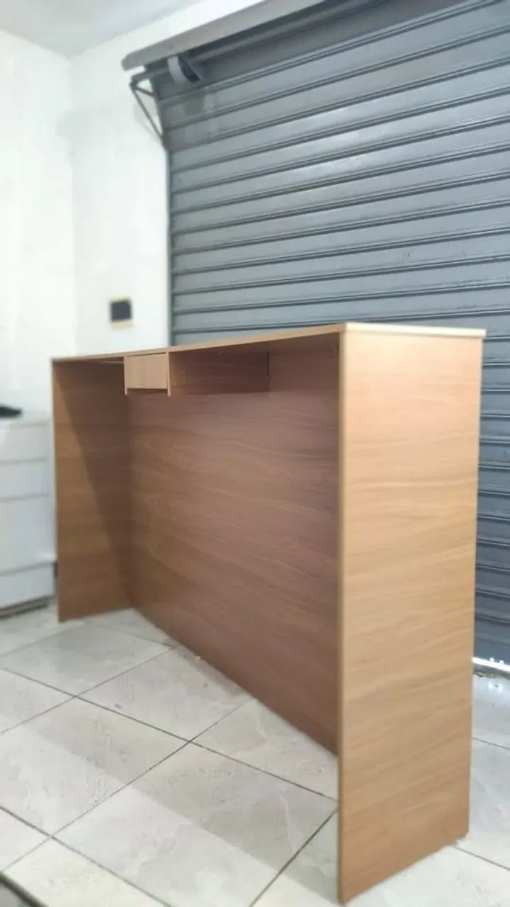 Balcão comercial 2m x 1.20 x 0,40cm em MDF com gaveta - Foto 3