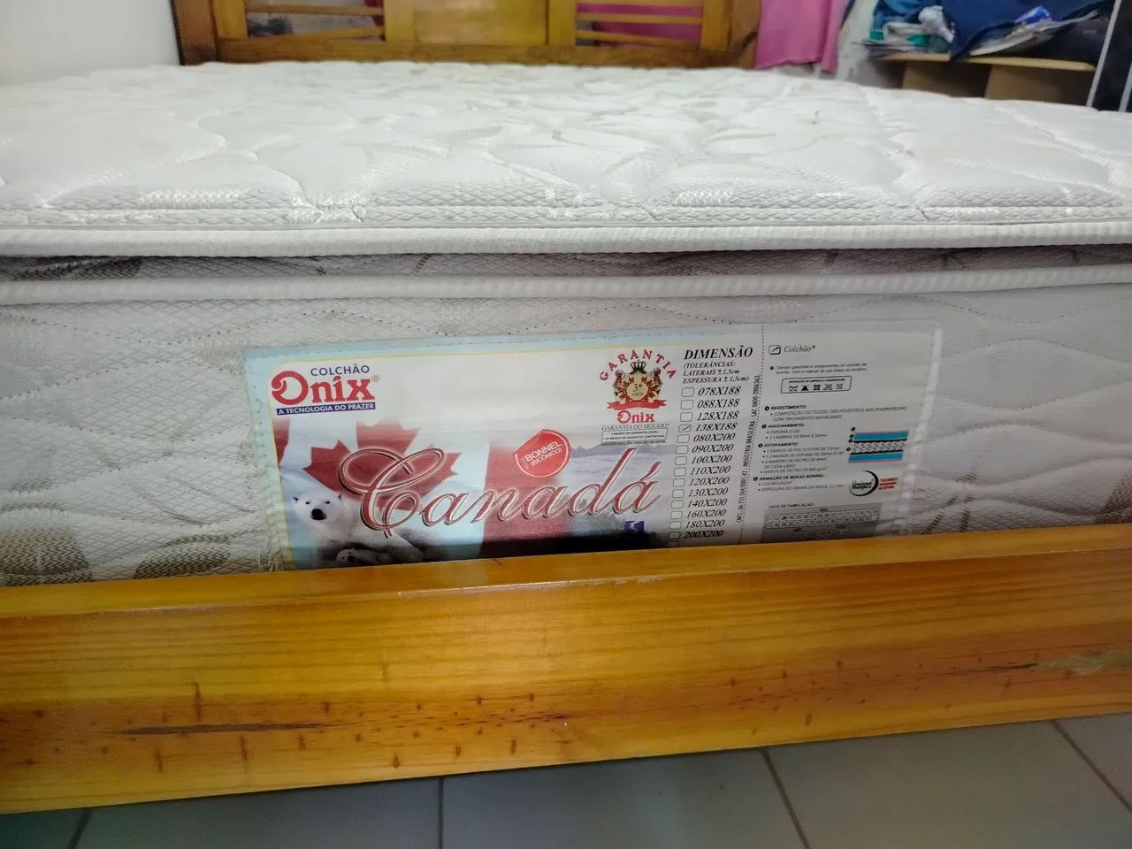 Vendo uma cama Onix de casal - Foto 2