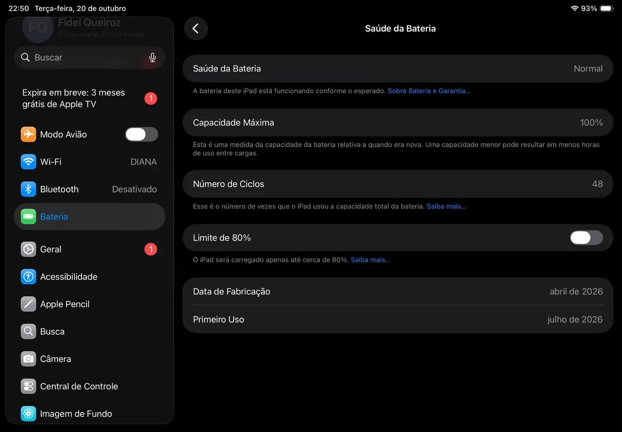 IPAD A16(NOVO)