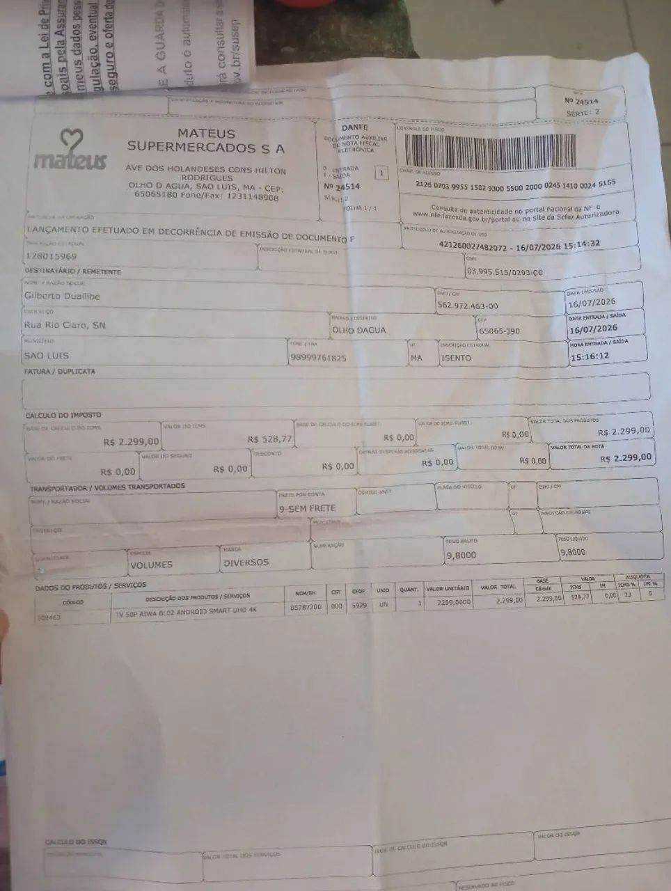 VENDO ESTA TV SMART 4K 50 POLEGADAS! - Foto 5